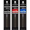 Mitsubishi Pencil Ballpoint Pen Refill Jetstream Prime Multi-Function 0.5mm Black Red Blue 3 Pieces