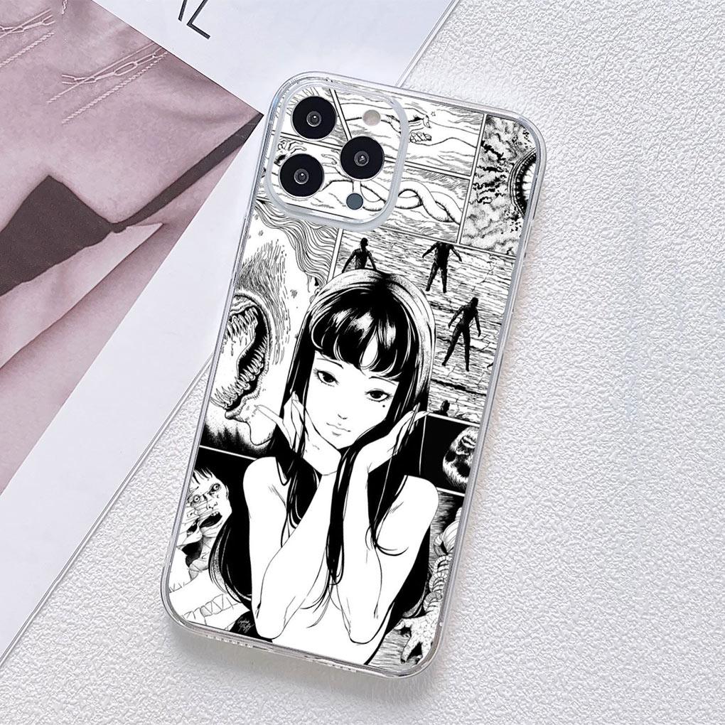 Tomie Junji Ito Anime Collection Phone Cover for Motorola Moto G13 G14 G53 G54 G62 G72 G82 G84 E13 E20 G42 G32 G23 G22 Soft Case