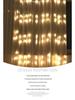 LED Waterfall Flowing Net Lights: Outdoor Waterproof Festival Decoration Fairy Lights for a Romantic Atmosphere