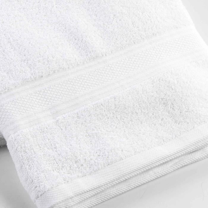 Tapis de bain - DOUCEUR D'INTERIEUR - 50 x 85 cm - Blanc - Adulte