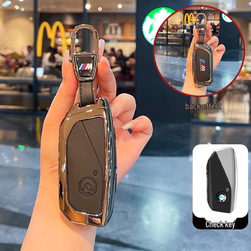 BMW Key Cover: Fits 1, 2, 3, 5 Series; I3, X1, X3, X5, iX3 Models with Blade Buckle