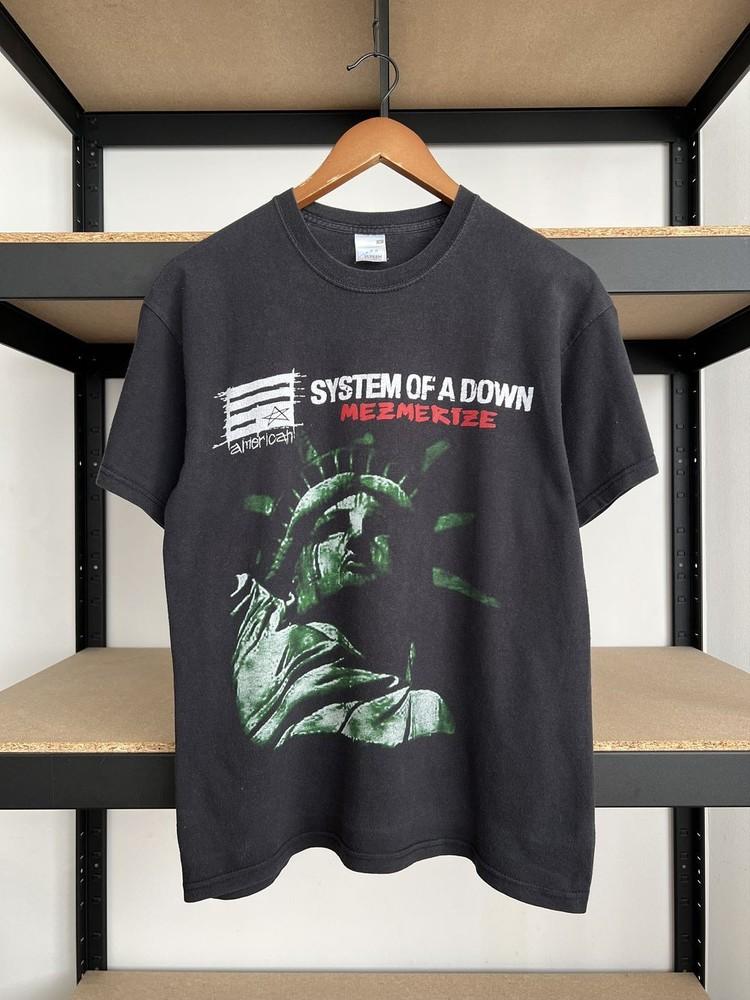 Футболка System of a Down Mezmerize Черная QT4211 Унисекс Футболка XXL