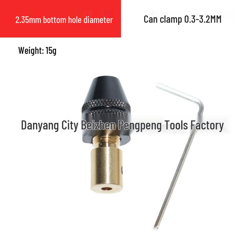 Mandrin hexagonal cu trei bacuri 0.3-8.0mm Convertor mini pentru burghiu pentru polizor electric