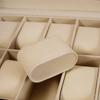 Watch Box Watch Organizer With Lock Removable Pillows Synthetic Leather Storage Case For Men Travel Gifts