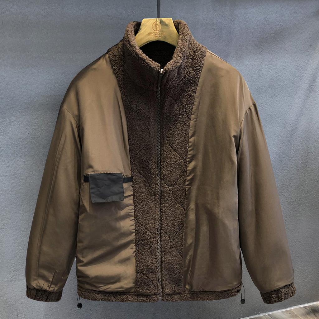 Coat Men's Winter Thickened Thermal Jacket Men's