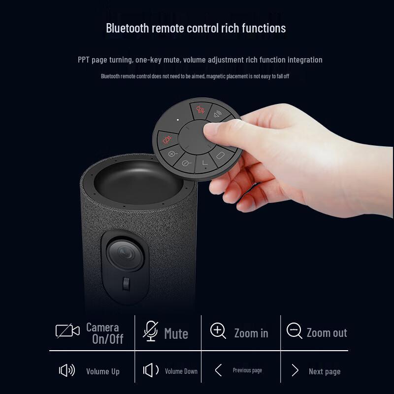 Hikvision DS-V122 HD USB Conference Camera with Mic & Speaker