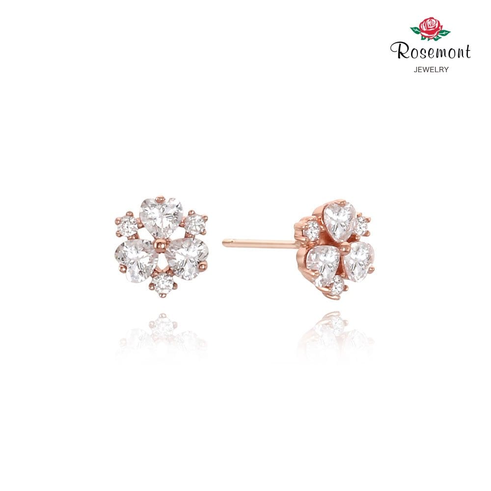 [Rosemont] Silver Earrings Rc0125