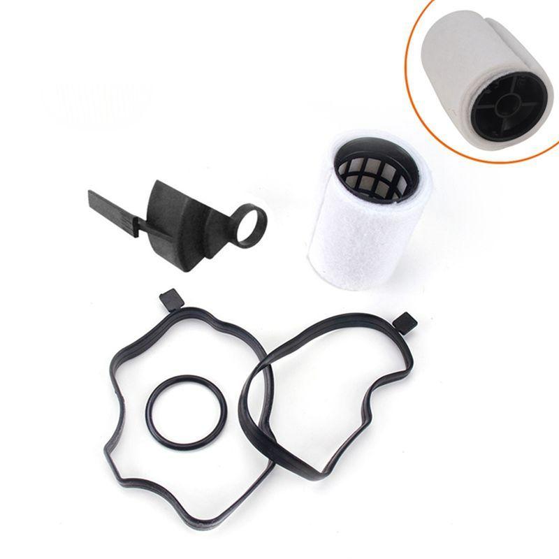 L36A-Auto Crank Case Breather Filter 5Pcs/Set As Shown Plastic For BMW E46 E39 M57 Engine Crankcase Oil Separator Filter