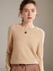 2026 Autumn/Winter Women's Classic Round Neck 100% Pure Cashmere Loose Knit Sweater
