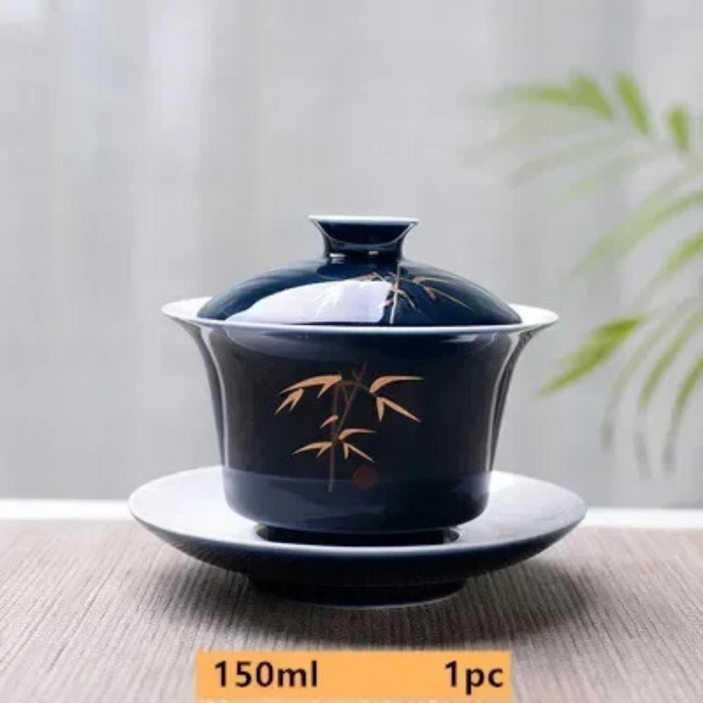 Japanese Ceramic Tea Set Handmade Beauty Teacup Porcelain Filter Teapot Custom Tea Infuser Traditional Tea Accessories