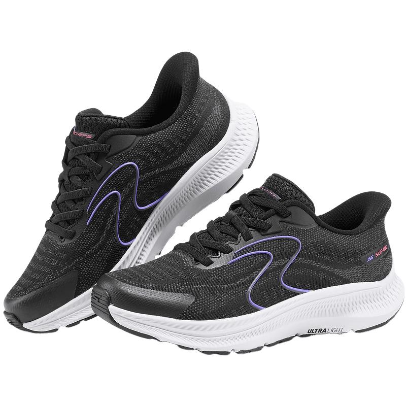 Skechers Women s Slip-On Sporty Walking Shoes US 8