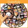 Kreskówkowe Naklejki Sanrio Food Doodle Gitara Notes Bagaż DIY Wodoodporne Hurtowa Sprzedaż