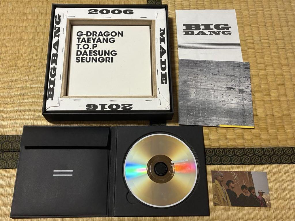 [USED] BIGBANG MADE Korean and Japanese Edition 2-Piece Set with Trading Cards