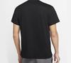 Nike Men's Black Solid Logo T-Shirt