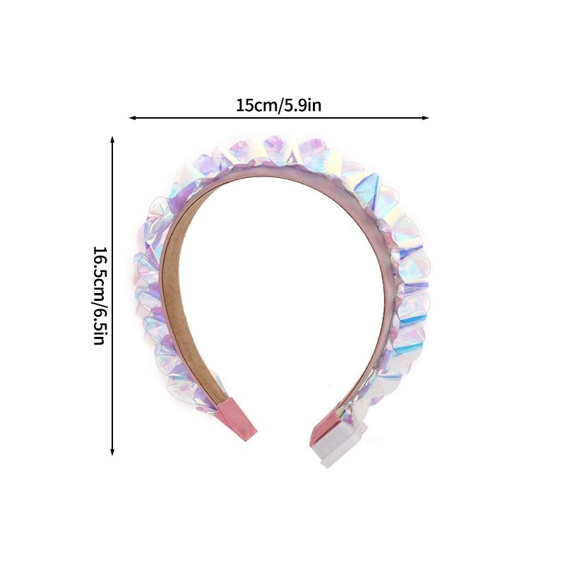 

Light Up Headband Led Lights Face Jewelry Hair Accessories for Girls Women Glow Party Flashing Headdress Luminous Crown