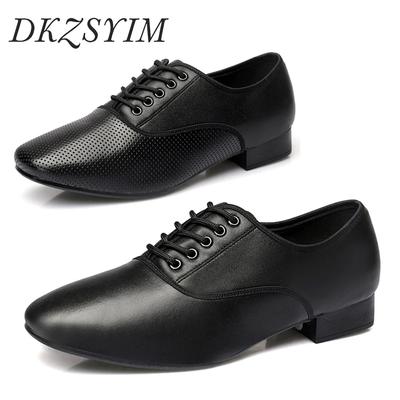 Latin Dance Shoes For Men Black Modern Dance Shoes Salsa Ballroom Tango Latin Shoes For Boys Men Flat Heel Free Shipping