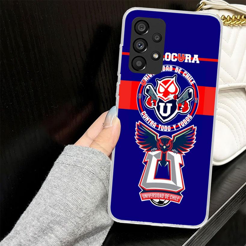 De Chile U-University Logo Case for Samsung Galaxy A52 A42 A32 A22 A12 A51 A50 A02S Phone Cover A41 A31 A21S A40 A30S A20E A10S