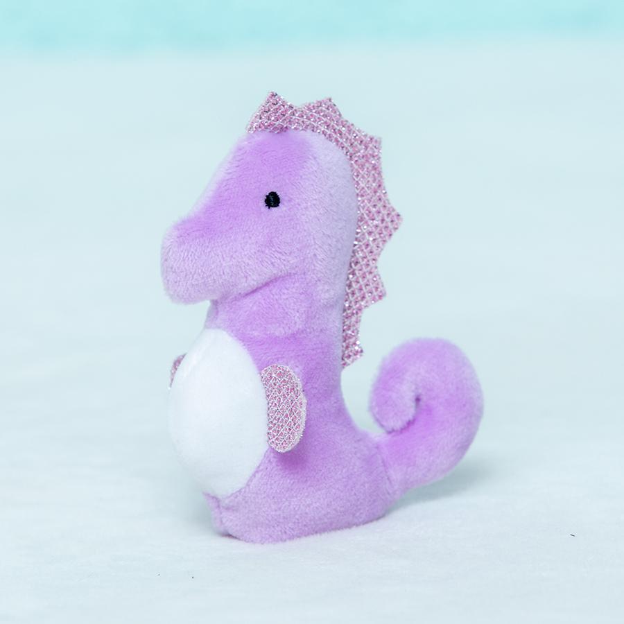 Kawaii Mini Dier Krab Zeepaardje Zeepaardje Clownvis Handpoppen voor Baby Kinderen Puzzel Vingerpopje 9cm