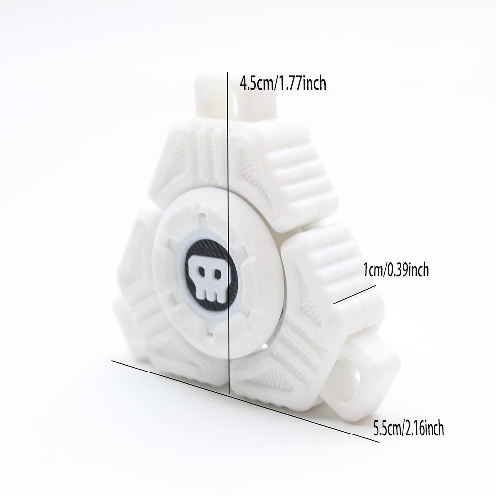 

3D Printed Fidget Spinner EDC Stress Reducing Toys GoBiggeR Spinning Top Tip Gyroscope Antistresse Relieving Anxiety Antistresse белый