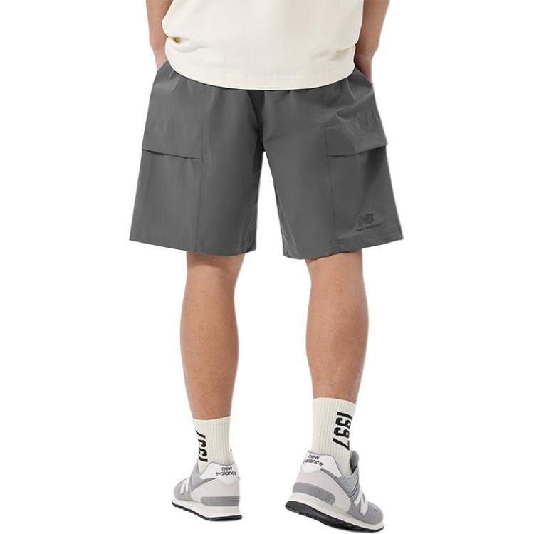 New Balance Attractive Lifestyle Casual Shorts Men's Gray Moderate AMS32369-CTR