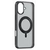 BASEUS Smart Ring Series For iPhone 16 Plus Compatible with MagSafe Phone Case TPU+PC Kickstand Cover