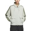 adidas Originals Patchwork Functional Windproof Hooded Sports Jacket Men Outerwear Halo-Green JG1519