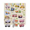 Educational Grasp Board Early Education Wooden Learning Puzzle Fine Motor Skills Shape Sorter