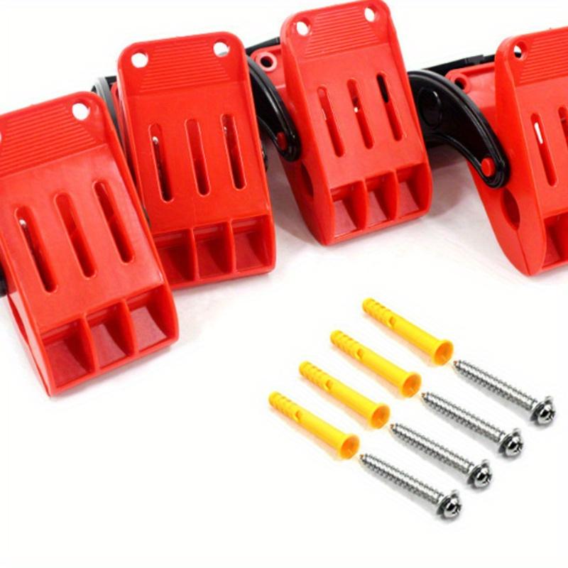 4pcs/set Car Cleaning Floor Mat Pad Cleaning Hooks Carpet Wash Clamp Multifunctional Mat Clip Tools Auto Solution Accessories