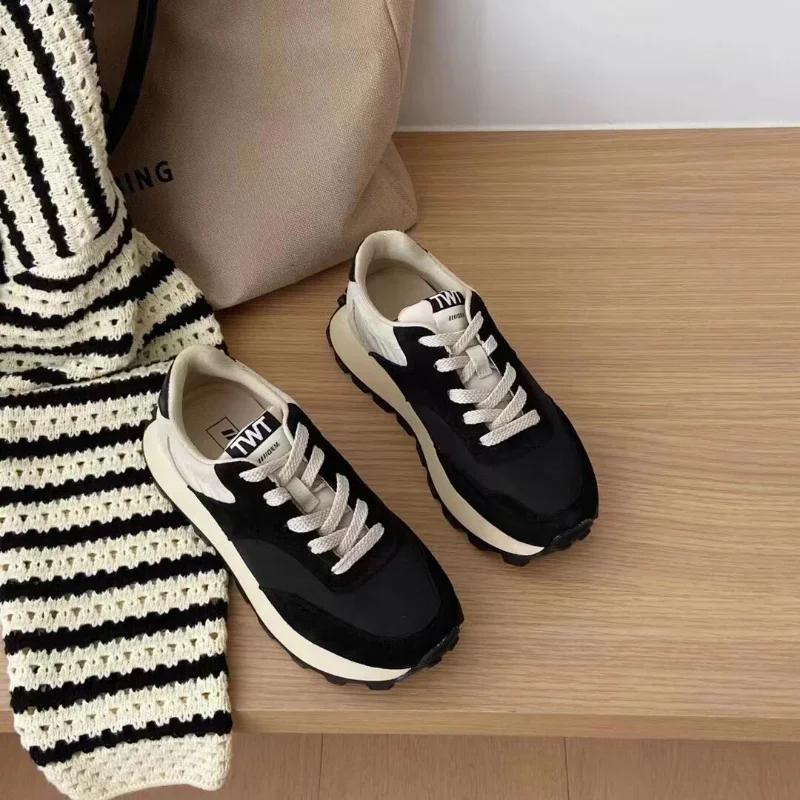 Fashion Fashion Women's Sports Sneakers 2024 Spring New Luxury Casual Non-slip Platform Women Running Shoes Classic Tennis Shoe Zapatos