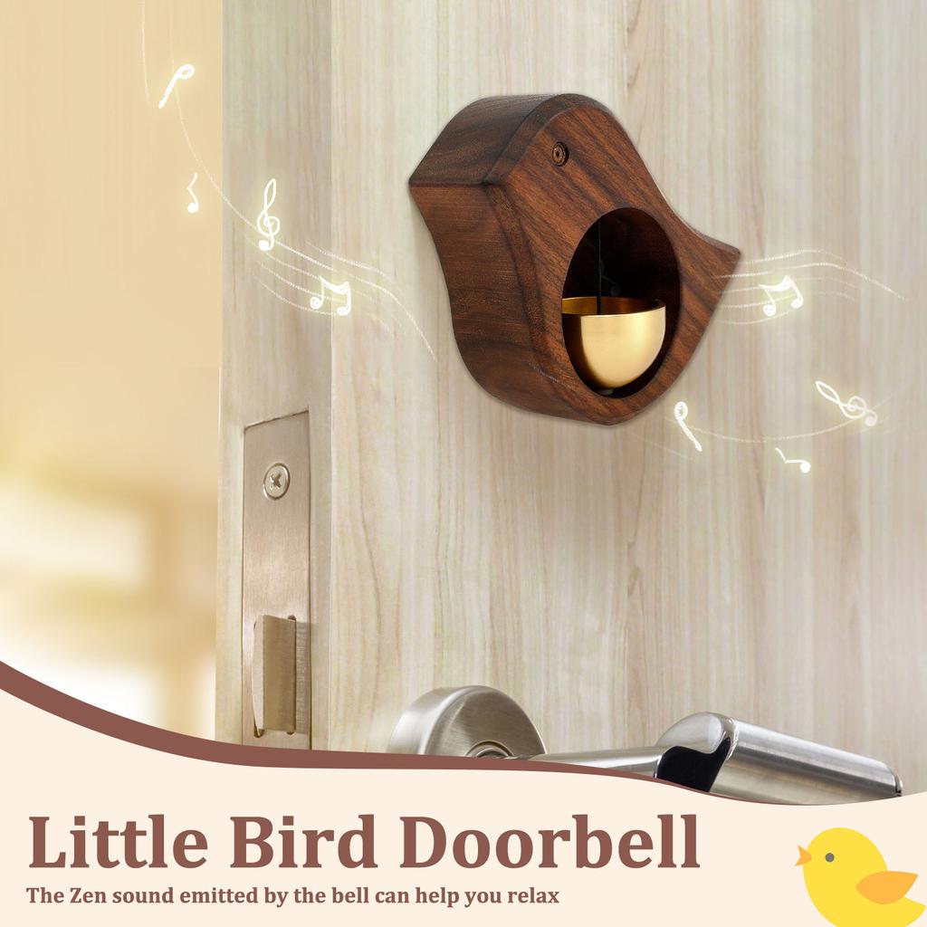 Shopkeepers Bell for Door Opening Bird Shaped Door Chime Magnetic Doorbell Chime Decorative Hanging Doorbell for Doors Windows