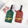 Travel Accessories Women Men Label Suitcase Tags ID Address Holder Creative Aircraft Luggage Tag Baggage Boarding