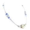 Les Trésors De Lily [D0928] - Designer Necklace 'Sole Mio' Blue