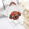 Cute Cat Graphic Kids Tshirts Summer Short Sleeve Tees Cartoon Animal Boys Girls Clothes Kawaii Kitten Tops Y2K Children T-shirt