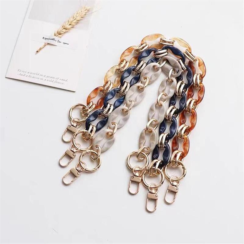 New Acrylic Bag Chain Bag Strap Removable Bag Accessories Women'S Chain Of Bags Purse Chain Fishbone Chain