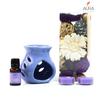 AuraDecor Aromatheraphy Diffuser Gift Set || Spa || Gifting || Thanks Giving || Potpourri || Tealight Candles || Diffuser (French Lavender)