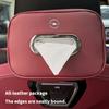 Auto-Taschentuchbox Hochwertiges Leder Auto-Papierhandtuch-Aufbewahrungstasche Für Opel Astra j g Insignia Corsa d Vectra c Zafira a Auto-Gadgets