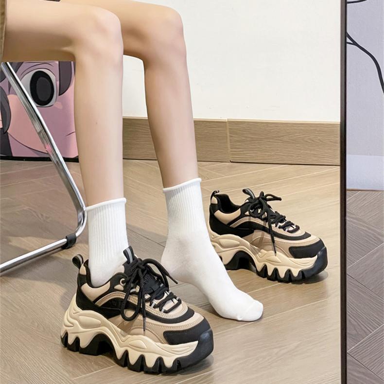 Fashion Womens Shoes Casual Sneakers Fashion Wedge Platform Vulcanized Ladies Female Brand Luxury Shoes Women Designers Sneakers