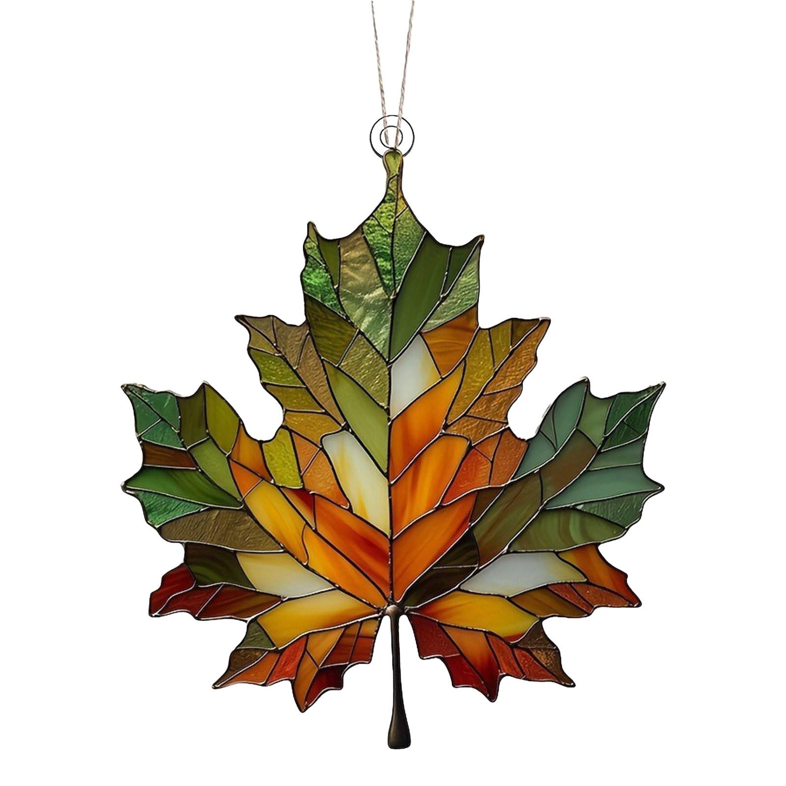 

Maple Acrylic Disc Pendant Wall Decoration Wall Hanging Door Hanging Festival Decorations One Size