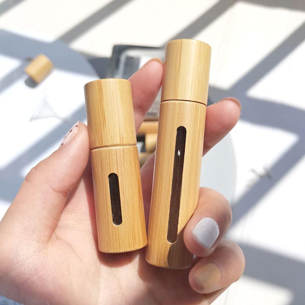3/5/10ml Lip Oil Tubes Mini Spray Bottle Natural Essential Oil Roller Bottle Perfume