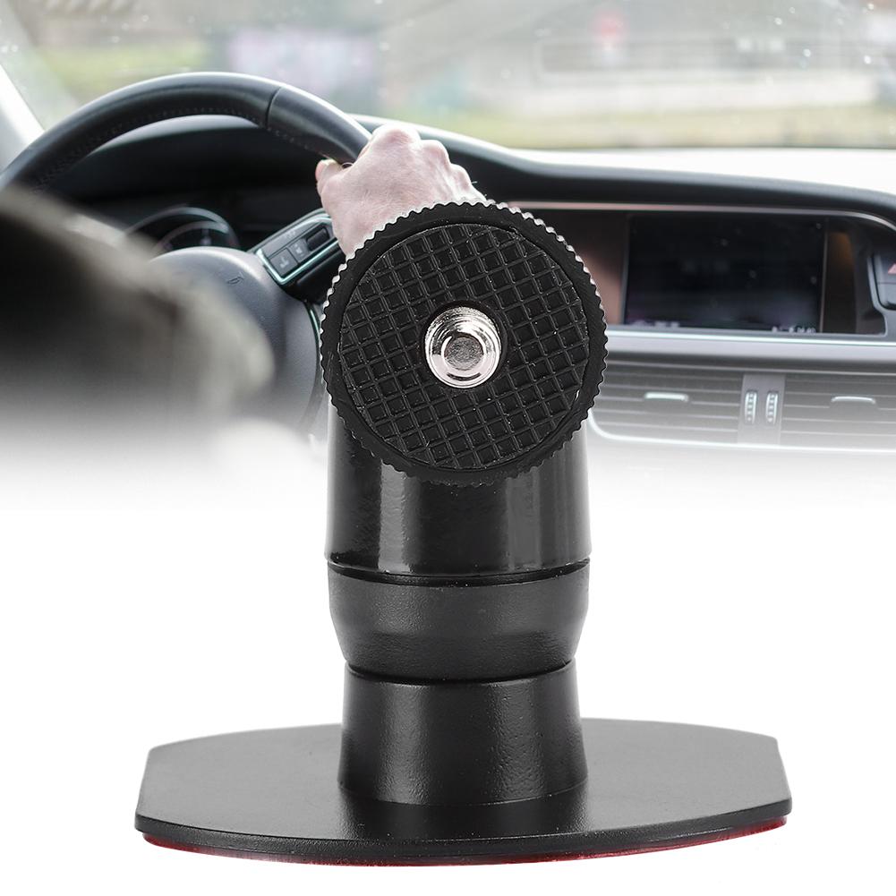 HD 052 Aluminium Alloy Car General Double Sides Adhesive Tape Bracket Mini Automobile Data Recorder Stand