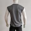 Men Summer T-shirt Sleeveless Solid Color Pullover Comfortable Breathable Daily Wear Casual Round Neck Men Summer Vest Men Clothes