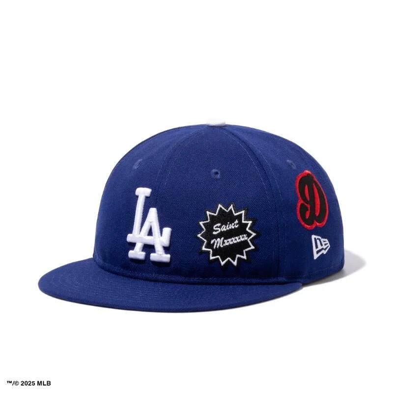 NEW ERA SAINT Mxxxxxx MLB Retro Crown 9Fifty Los Angeles Dodgers Dark Royal One-Size
