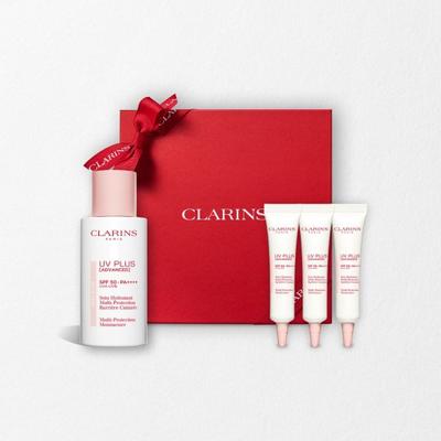 Uv Plus Sunscreen Set 50ml  + Deluxe 3 Pieces 