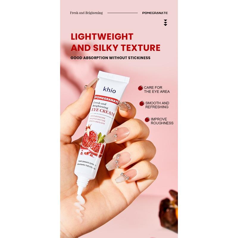 Red Pomegranate Fresh Eye Cream Hydrating and Moisturizing Improve Dark Circles Moisturizing Eye Cream Eye Care