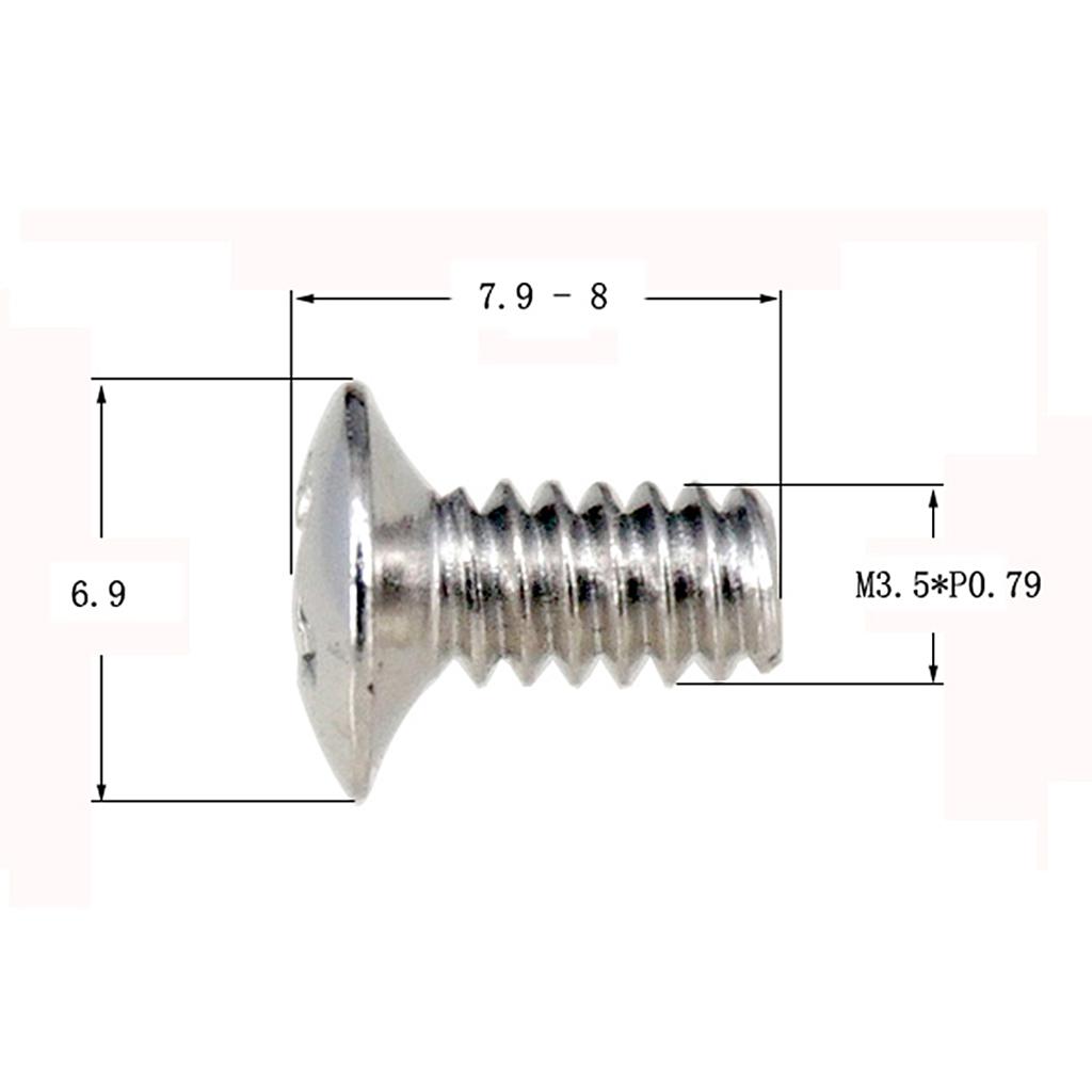 Tooyful 10PCS 5 Way 3 Way Guitar Switch Fixed Screws Nuts Guitar Replacement Black