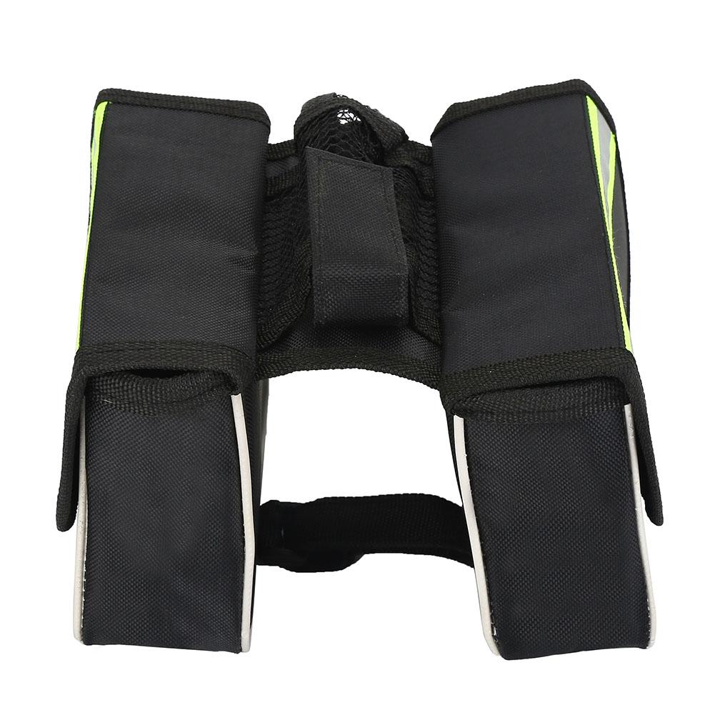 Front Frame Saddle Top Tube Bike Bag Waterproof Cycling Bicycle Double Pouches Bag