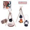 1:12 Dollhouse Camping Foc de tabără Scenă Model Dollhouse Dollhouse Miniatura Foc Ornament Micro Garden Peisaj Decorare Accesorii
