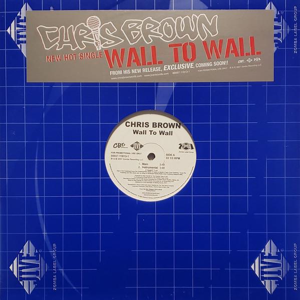 

12inch Record CHRIS BROWN - Wall To Wall 88697118131 Jive 2007 US Soul/Funk Used