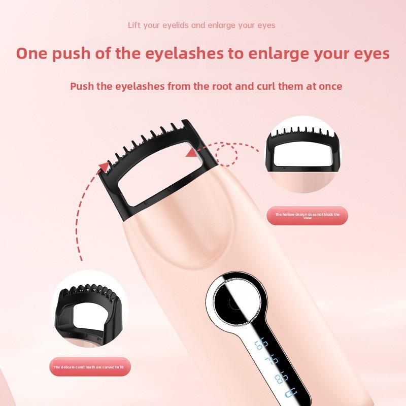 Elektrische beheizbare Wimpernzange, Bügel-Lockenstab, Elektrisches Heiz- und Lademodell, Langanhaltende Fixierung Wimpernzange, Bügel-Wimpernzange.