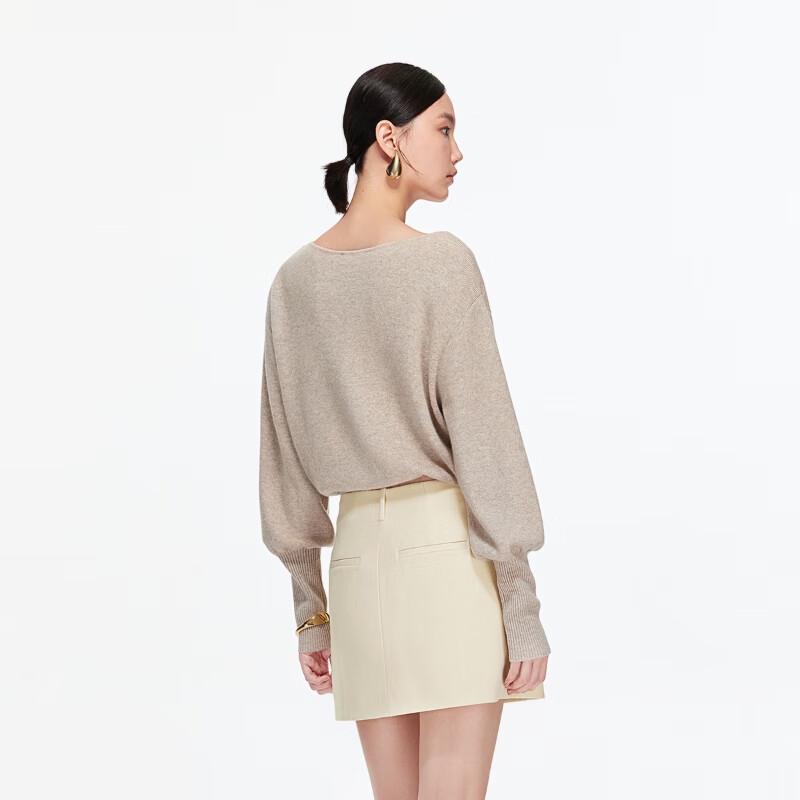 VEROMODA Women's Elegant A-Line Mini Skirt